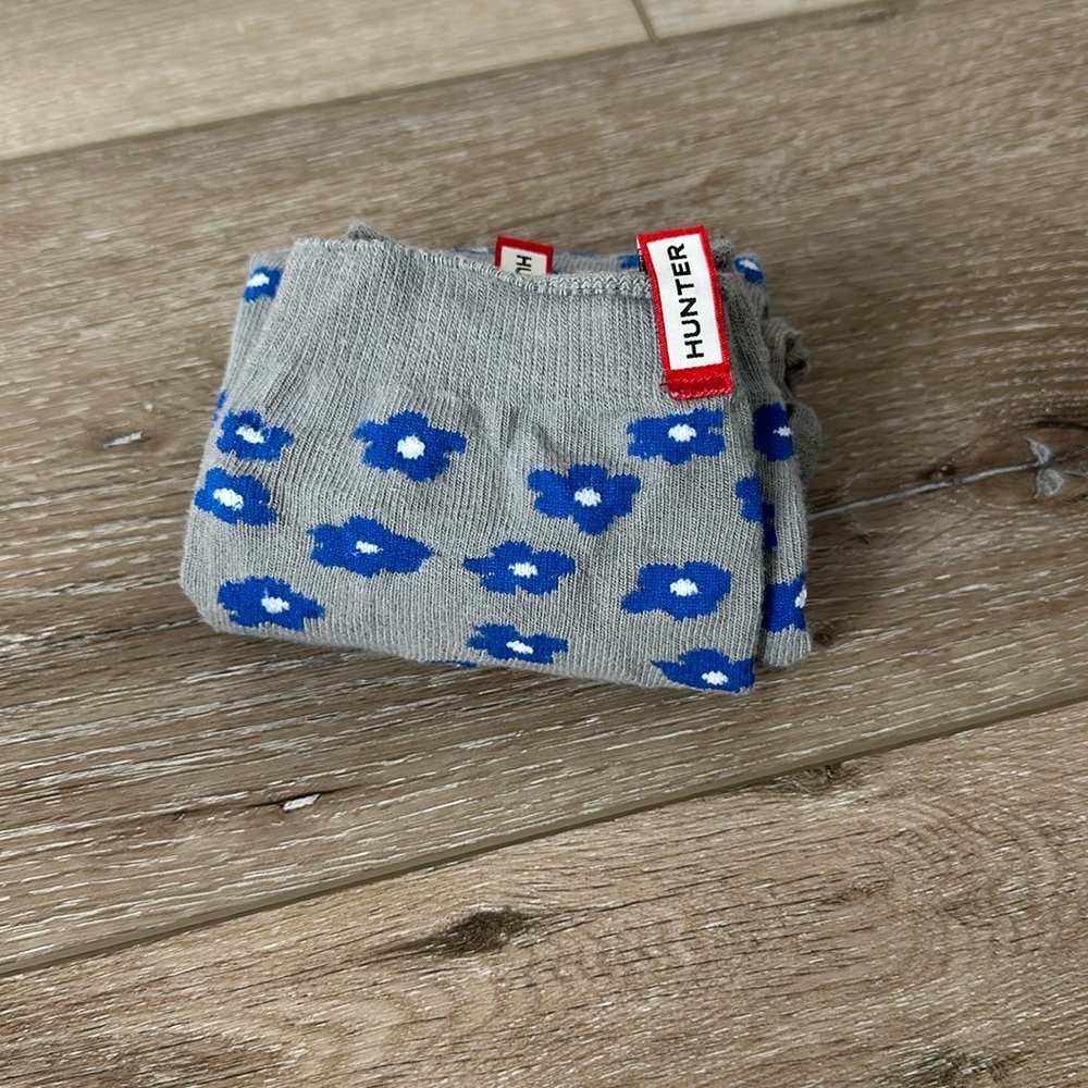 Hunter Rain Boot Floral Socks
